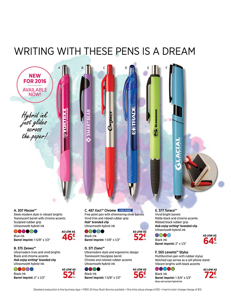 The average pen has 7 owners. Put your name on them to create business buzz. www.thankem.com
